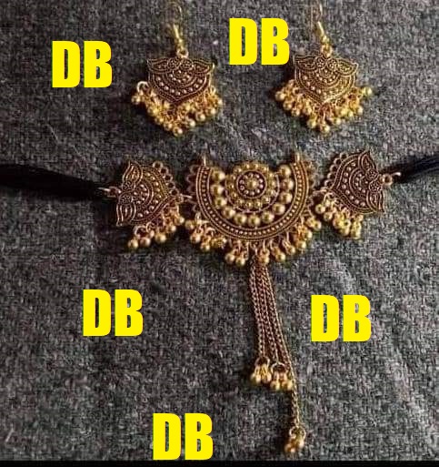 Picture of Beautiful  Antic jwellery sets  for women - Multicolor