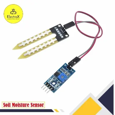 Picture of Soil Moisture Hygrometer Detection Humidity Sensor Module Suitable for arduino Blue