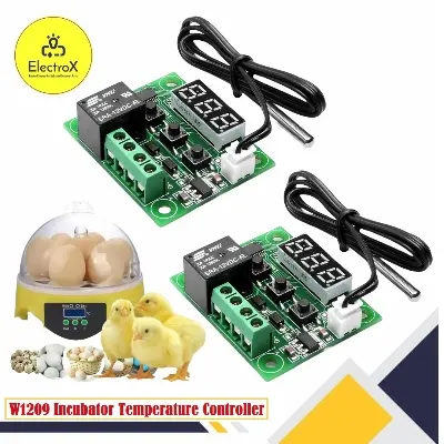 Picture of W1209 Digital Thermostat Controller DC 12V Digital Temperature Controller High Precision 20 gm