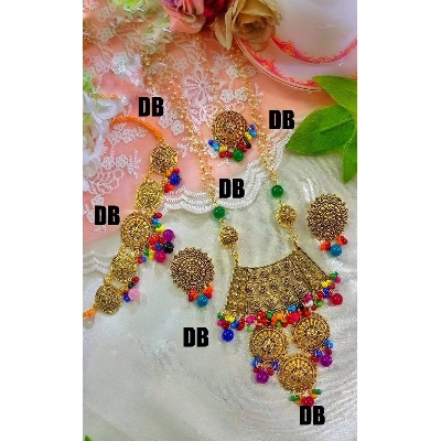 Picture of Beautiful  Antic jwellery sets  for women - Multicolor