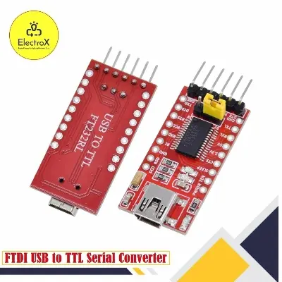 Picture of FT232Rl Serial Converter FTDI  Usb To TTL Adapter Module Red