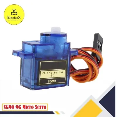 Picture of SG90 9G Micro Servo Motor Mini Servo SG90 Servo Motors RC Servo Kit for Robot Helicopter Airplane Car Boat Control Blue