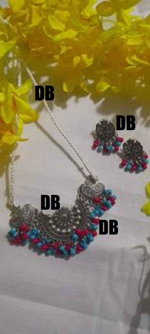 Picture of Beautiful  Antic jwellery sets  for women - Multicolor