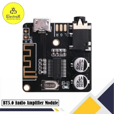 Picture of 5.0 MP3 Decoder Board Case BT5.0 Audio Pro Receiver MP3 Lossless Car Player Wireless Stereo Music Amplifier Module Black