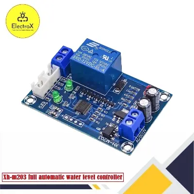 Picture of Xh-m203 full automatic water level controller switch liquid pump controller Blue
