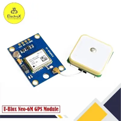 Picture of UBlox Neo 6M Module with EEPROM for MWC/AeroQuad with Antenna for Arduino Flight Control 