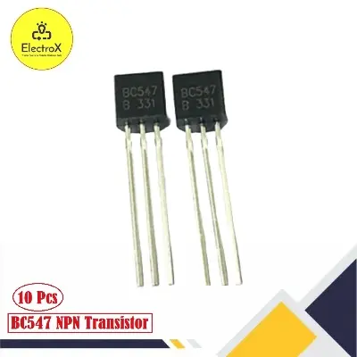 Picture of BC547 NPN TO 92 General Purpose Transistor Black