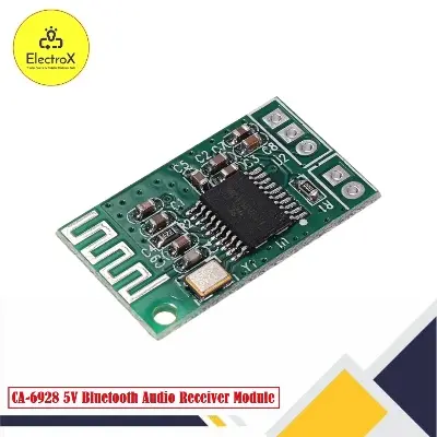 Picture of CA6928 CA-6928 Bluetooth Audio Receiver Module 5V 3W For MP3 Car Stereo Amplifiers Bluetooth Audio Receiver Circuit Amplifiers Board For Speakers Green