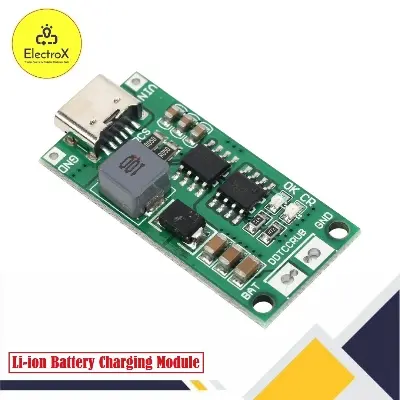 Picture of 2S4A Step Up Boost Liion Battery Charger Module Battery Charger Board with Battery Protection Green