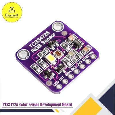Picture of TCS34725 Color Sensor RGB Development Board Module Purple