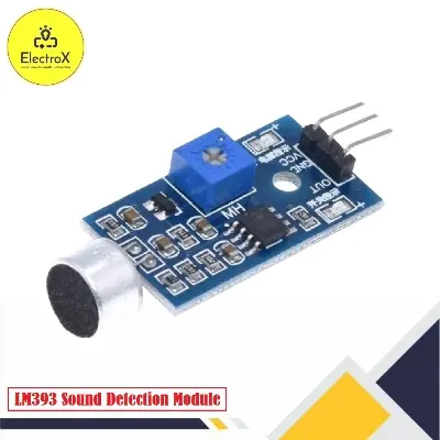 Picture of Sound Detection Sensor Module for Arduino Blue