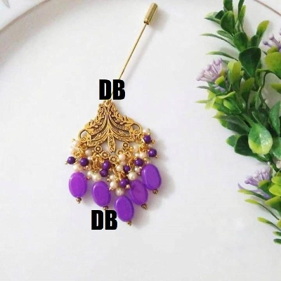 Picture of New Design Queen brooch Hijab Safety Pin for Girls and Women - Multicolor