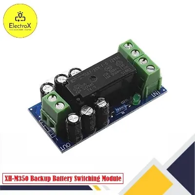 Picture of XH-M350 Backup Battery Automatic Switching Module High Power  Battery Power 12V 150W 12A নীল