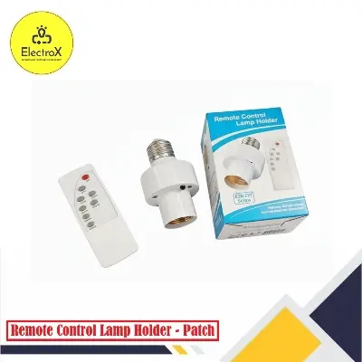 Picture of Wireless Remote Control Smart Switch with Timer Function Lamp Holder 220V Patch Multicolor