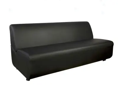 Picture of Mahmayi Modern Coco Three-Seater Custom Sofa Premium Comfort and Stylish Design High-Density Foam, Durable Fabric and PVC Modern and Space-Saving Seating, Ideal for Home and Office