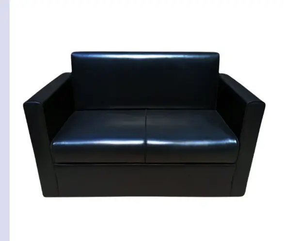 Picture of 2 Seater Artificial Leatherette and Durable Particale Wooden Frame Sofa Set for Living Room Sofa | 2-Person Sofa for Home & Office | waiting room  Sofa High-Density Foam and Space-Saving Seating, Ideal for Home and Office Use