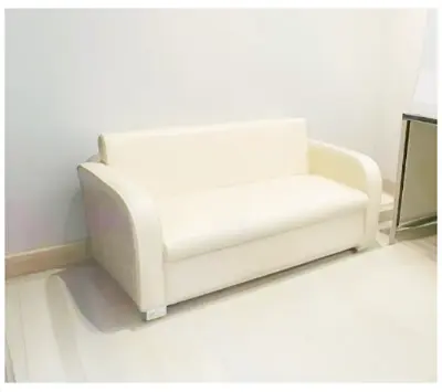 Picture of 2 Seater Artificial Leatherette and Durable Particale Wooden Frame Sofa Set for Living Room Sofa | 2-Person Sofa for Home & Office | waiting room  Sofa High-Density Foam and Space-Saving Seating, Ideal for Home and Office Use