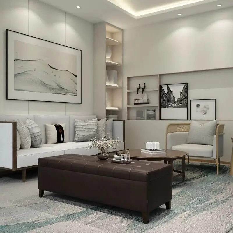 Picture of LEGACY OF COMFORT Nysir Upholstered Ottoman Bench with Clothes Storage for Living Room, Bedroom, Entryway 2 Seater Divan (Artificial Leather)