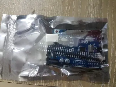 Picture of Arduino UNO r3 SMD Ch340 Version with USB Cable(Blue)