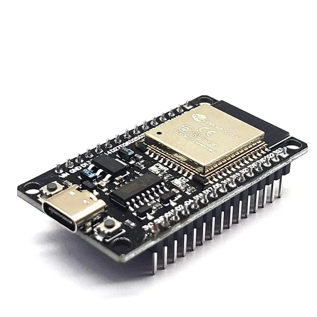 Picture of ESP-32 38PIN DEVELOPMENT BOARD WIFI+BLUETOOTH 2 IN 1 DUAL-CORE CPU(Black)