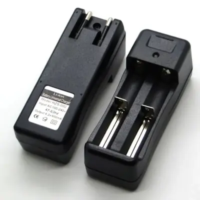 Picture of UNIVERSAL AC BATTERY CHARGER FOR 16340/10440/14500/18650 BATTERY(Black)
