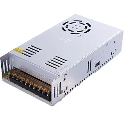 Picture of 220v AC to 12V DC SMPS POWER SUPPLY 30Amp(Silver)
