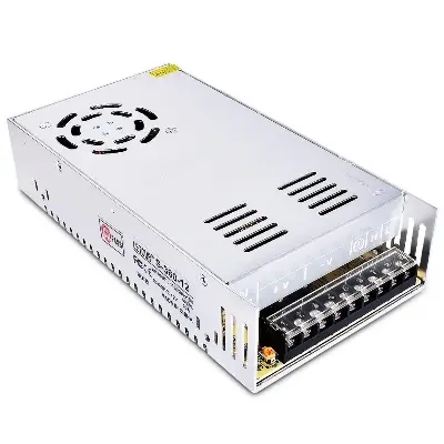 Picture of 220v AC to 12V DC SMPS POWER SUPPLY 30Amp(Silver)