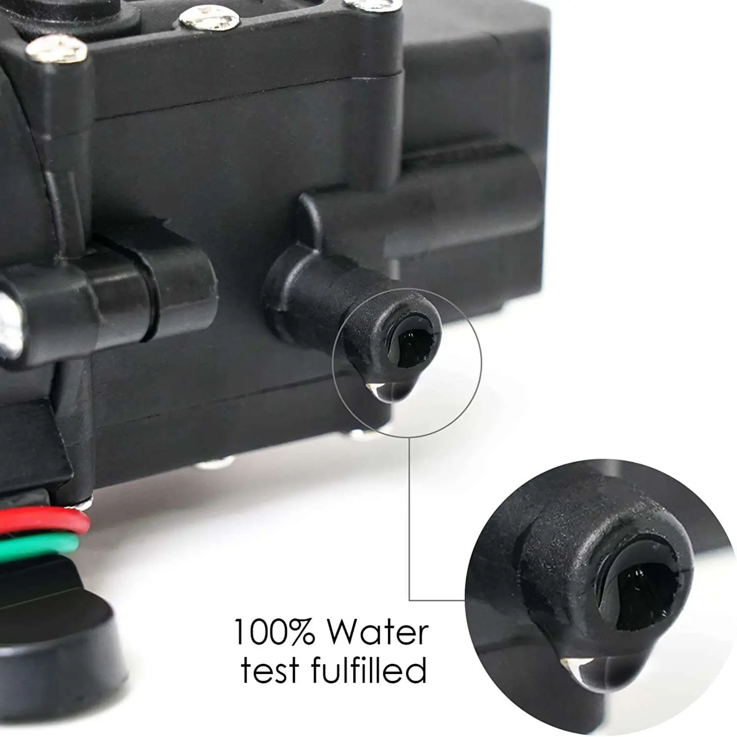 Picture of DC 12V 3A High Pressure Diaphragm Water Self Priming Pump 4 L/Min()