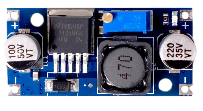 Picture of LM2596 DC-DC Buck Converter Step-Down Power Supply Module-10PC(Blue)