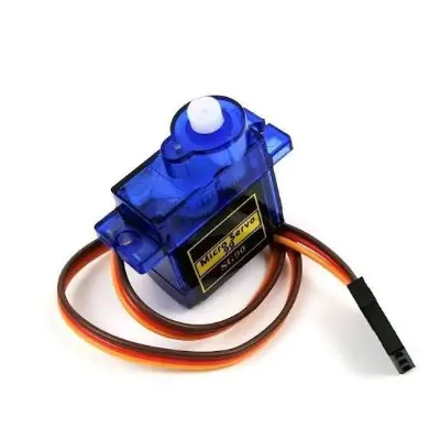 Picture of SG 90 servo motor for DIY projects with Arduino Raspberry pi Robotic Arm making 5pcs(Blue)