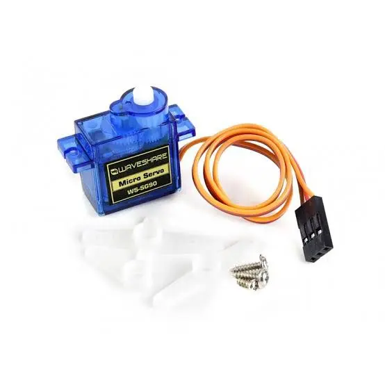 Picture of SG 90 servo motor for DIY projects with Arduino Raspberry pi Robotic Arm making 5pcs(Blue)