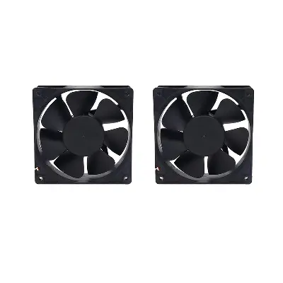 Picture of DC Brushless motor cooling fan 12 V .30 A  3 inch 2pin (5 pcs)(Black)