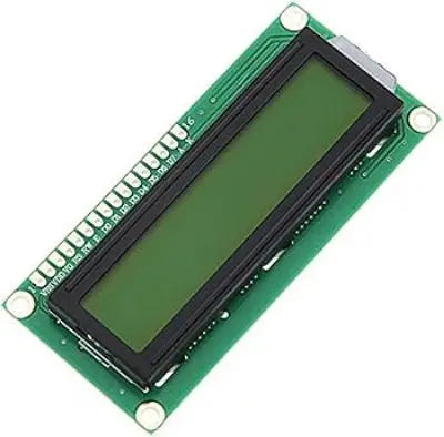 Picture of 16X2 1602 Green LCD Display Module For DIY Projects(Green)