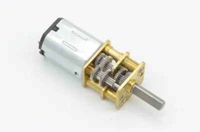 Picture of N20 12V DC Speed Reduction Gear Motor 200 RPM for DIY and Hobby projects(Grey)