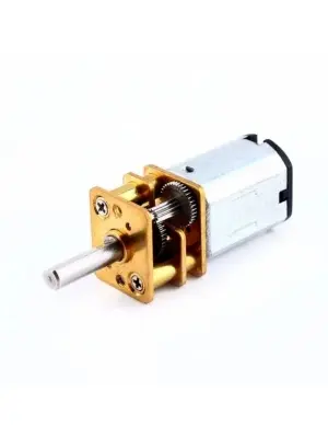 Picture of N20 12V DC Speed Reduction Gear Motor 200 RPM for DIY and Hobby projects(Grey)