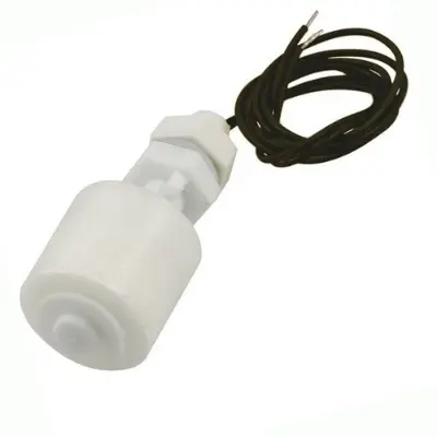 Picture of Water Level Sensor Float Swtcth (Small) Vertical Float Switch for Aquarium Pump Control Liquid Controller(White)