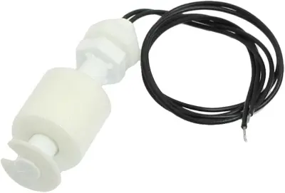 Picture of Water Level Sensor Float Swtcth (Small) Vertical Float Switch for Aquarium Pump Control Liquid Controller(White)