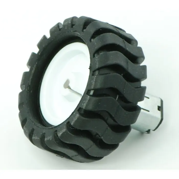 Picture of N20 Gearbox Motor Wheel Pololu wheel 42*19 motor wheel for DIY projects(White)