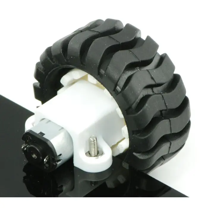 Picture of N20 Gearbox Motor Wheel Pololu wheel 42*19 motor wheel for DIY projects(White)