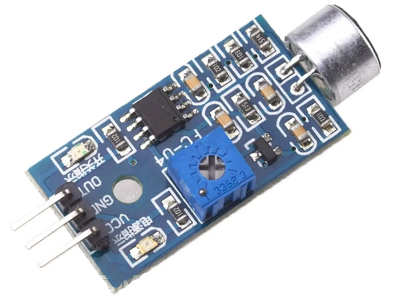 Picture of Sound Sensor module for Arduino and DIY projects(Blue)