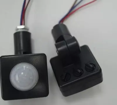 Picture of Automatic Infrared PIR Motion Sensor Switch for outdoor and indoor lighting(Black)
