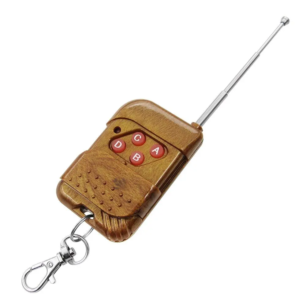 Picture of 4 channel 315mhz RF Remote Control Transmitter and Receiver(Brown)