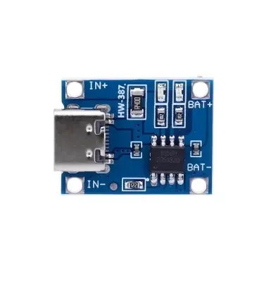 Picture of 5 Pcs TP4056 Type-c USB 5V 1A 18650 Lithium Battery Charger Module(Blue)