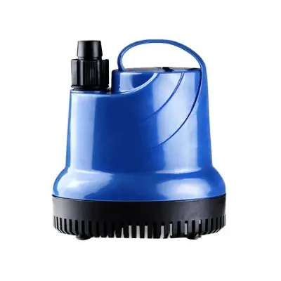 Picture of 25 W Aquarium Submersible Water Pump, Ultra Quiet Water Pump with 1 Nozzle, Multifunctional Water Pump for Pond, Aquarium(Blue,1 kg)