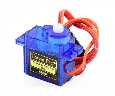Picture of 360 degree SG90 servo 9g Tower Pro for Arduino and DIY projects(Blue)