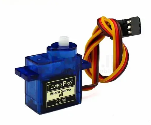 Picture of 360 degree SG90 servo 9g Tower Pro for Arduino and DIY projects(Blue)