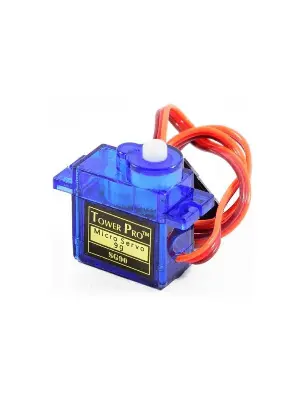 Picture of 360 degree SG90 servo 9g Tower Pro for Arduino and DIY projects(Blue)