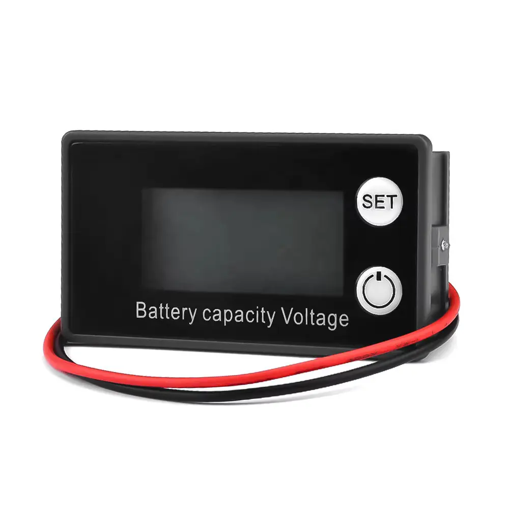 Picture of 12V 24V 48V 72V Battery Capacity Indicator DC 8V-100V Voltmeter(Blue)
