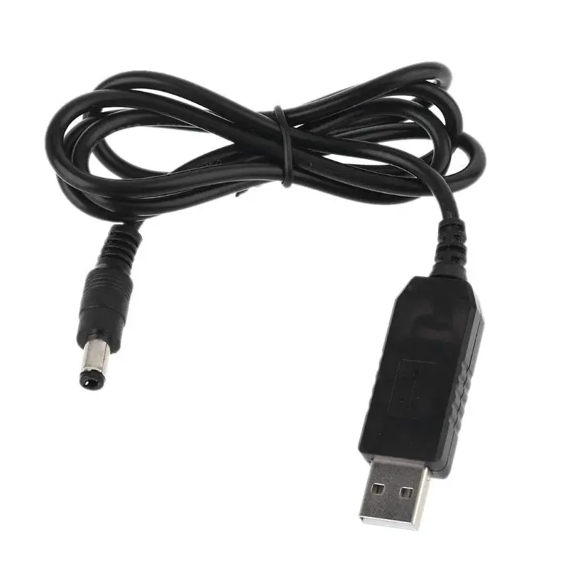 Picture of USB power boost line DC 5V to DC 9V Step UP Module USB Converter Adapter(Black)