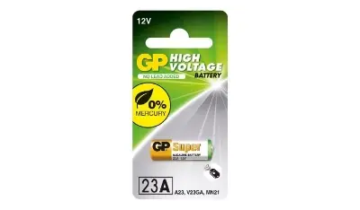 Picture of 12v 23a Gold Peak High Voltage Alkaline Battery (23A, V23GA, MN21)(Gold)